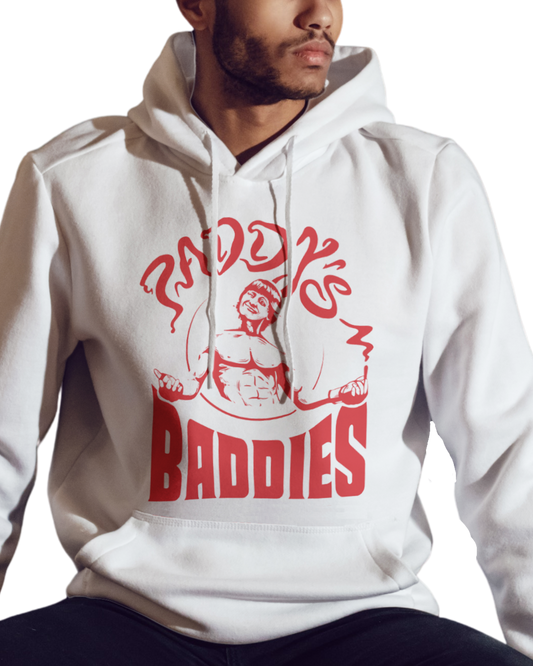 Baddies Classic Hoodie - White