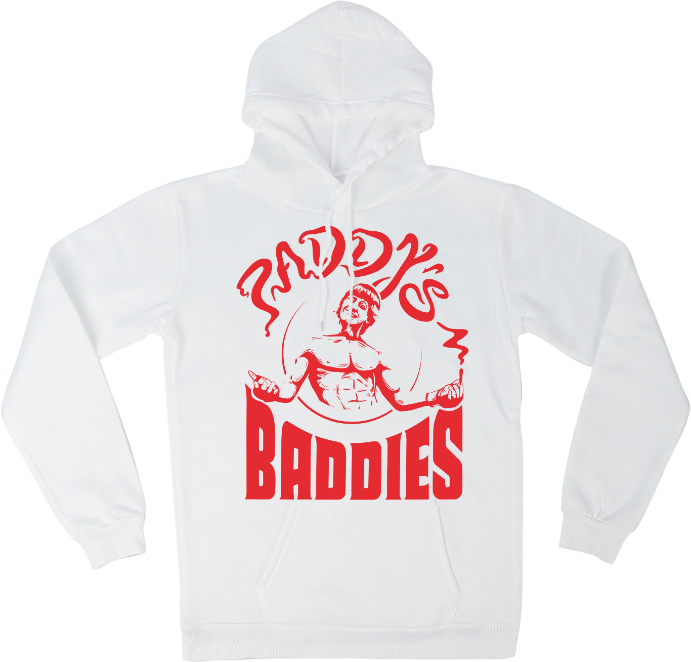 Baddies Classic Hoodie - White